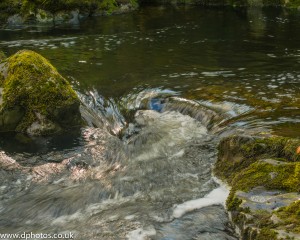 Swirling waters on the Afon Lledr