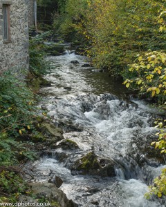 falls in the fillage of Trefriw, Conway